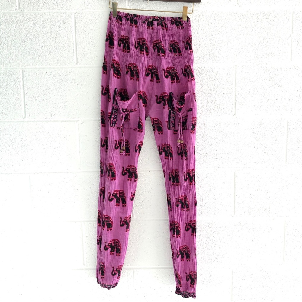 Funky Harem Elephant print Indian Pants